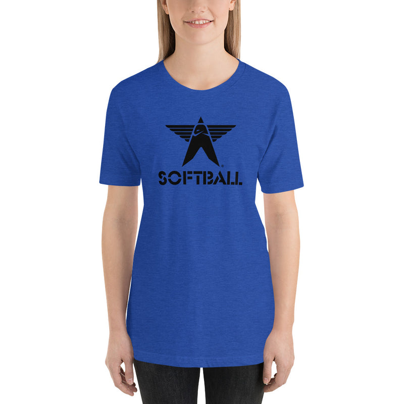 Balla Fame Logo.Softball - Unisex T-Shirt