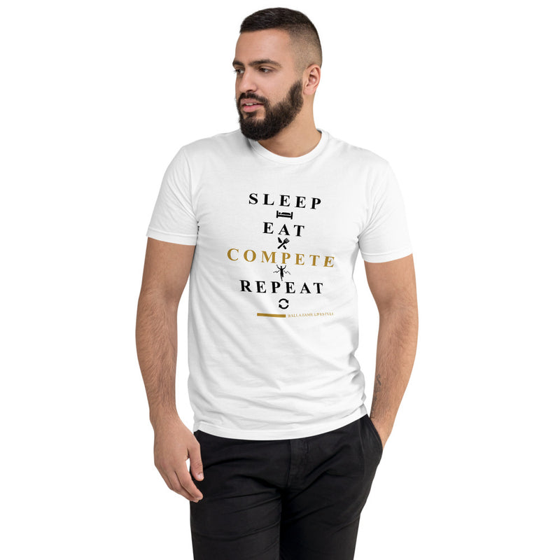 Balla Fame Lifestyle - Men's Fitted T-Shirt