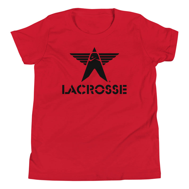 Balla Fame Logo.Lacrosse - Youth T-Shirt