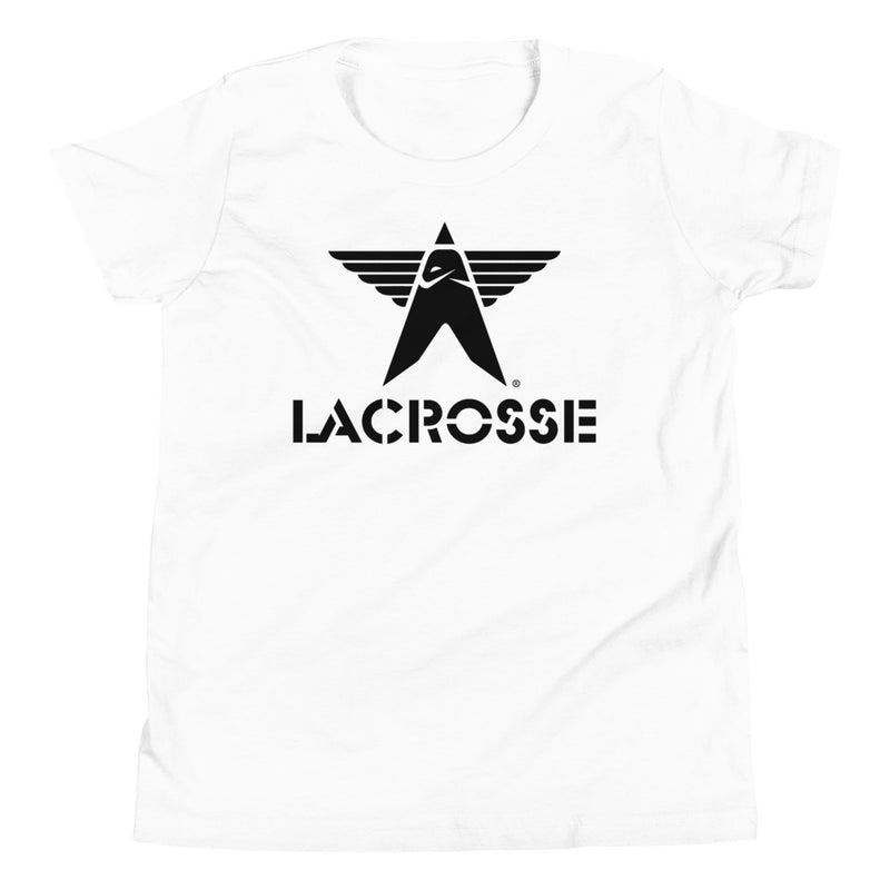 Balla Fame Logo.Lacrosse - Youth T-Shirt