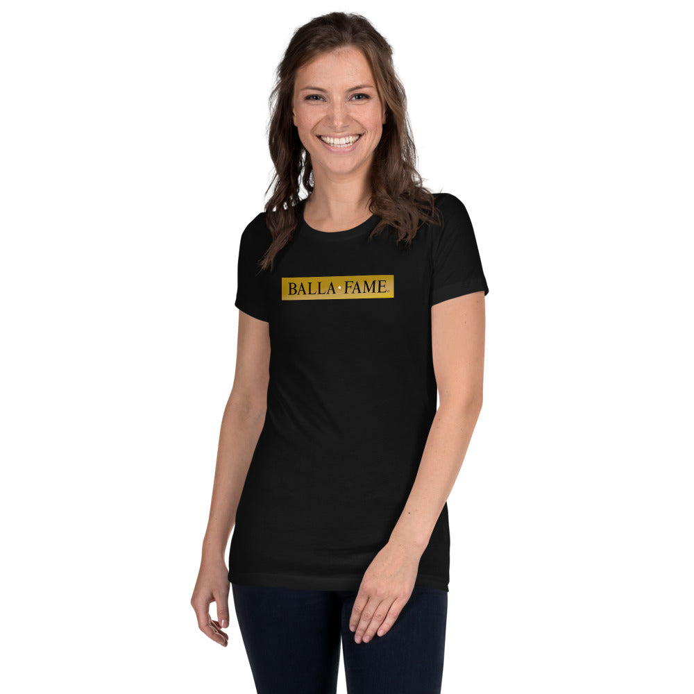 Balla Fame Logo Bar - Women’s Slim Fit T-Shirt