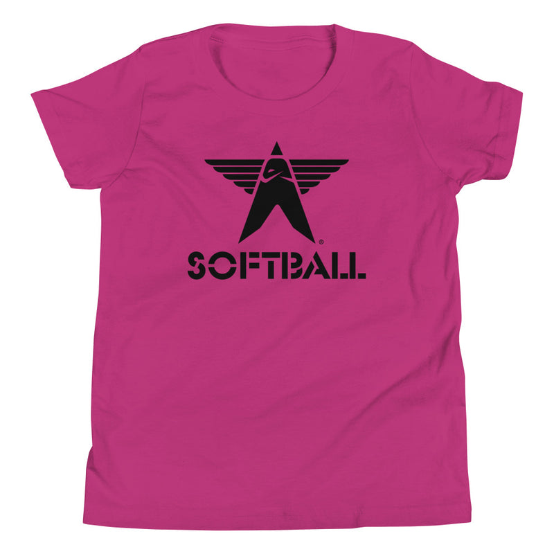 Balla Fame Logo.Softball - Youth T-Shirt