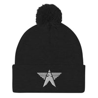 Balla Fame Logo Pom-Pom Beanie