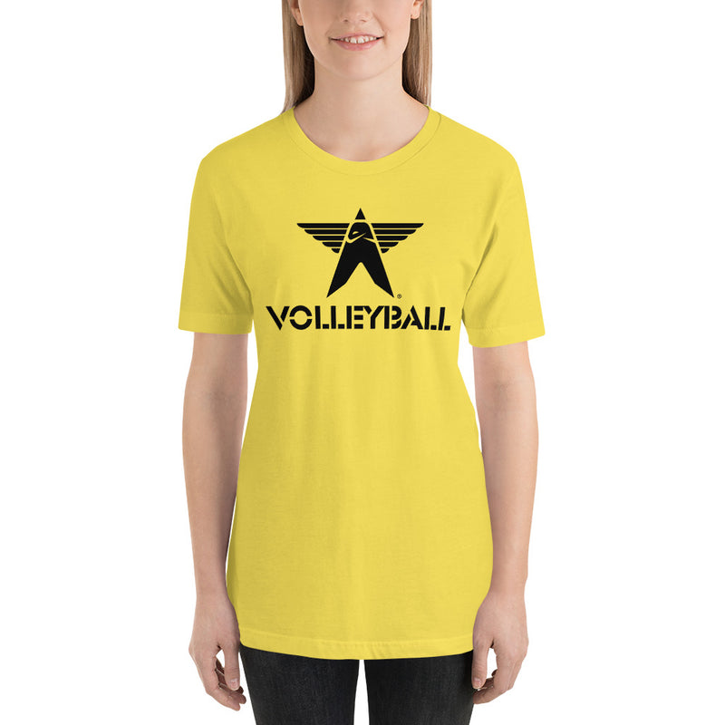 Balla Fame Logo.Volleyball - Unisex T-Shirt