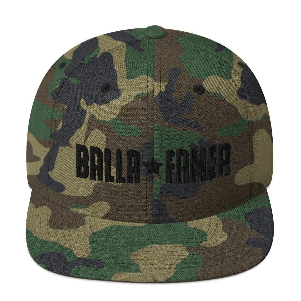 Classic Camo Balla Famer Snapback - Limited Edition (3D Puff)