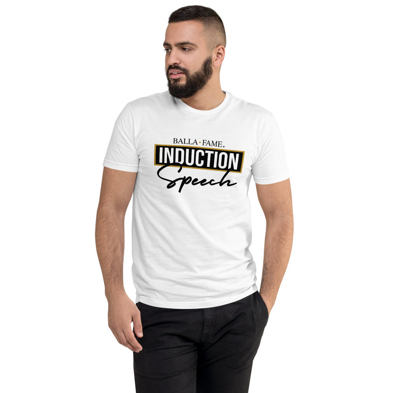 Induction Speech - Men's Fitted T-Shirt